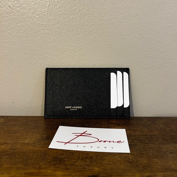 Saint Laurent Black Card Case